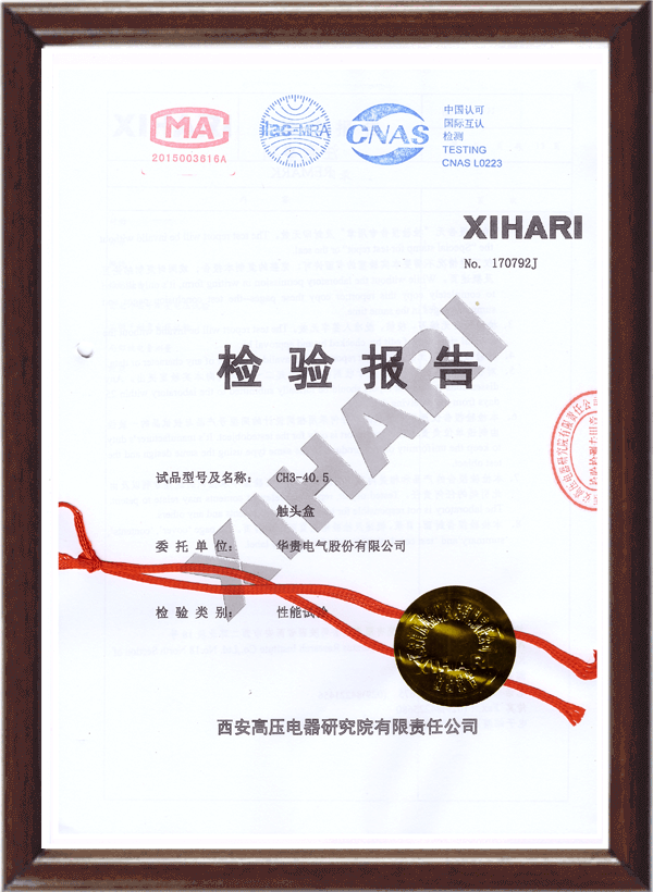 传感器CG5-10Q检验报告